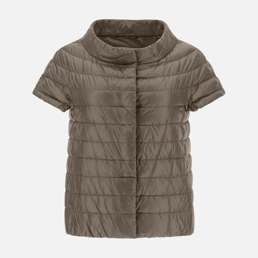 HERNO coffee never worn vest
